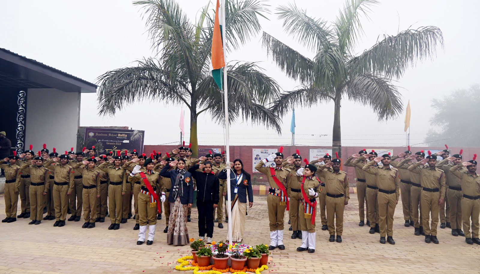 75 वां गणतंत्र दिवस : सनबीम स्कूल में दिखा कुछ अलग उत्साह